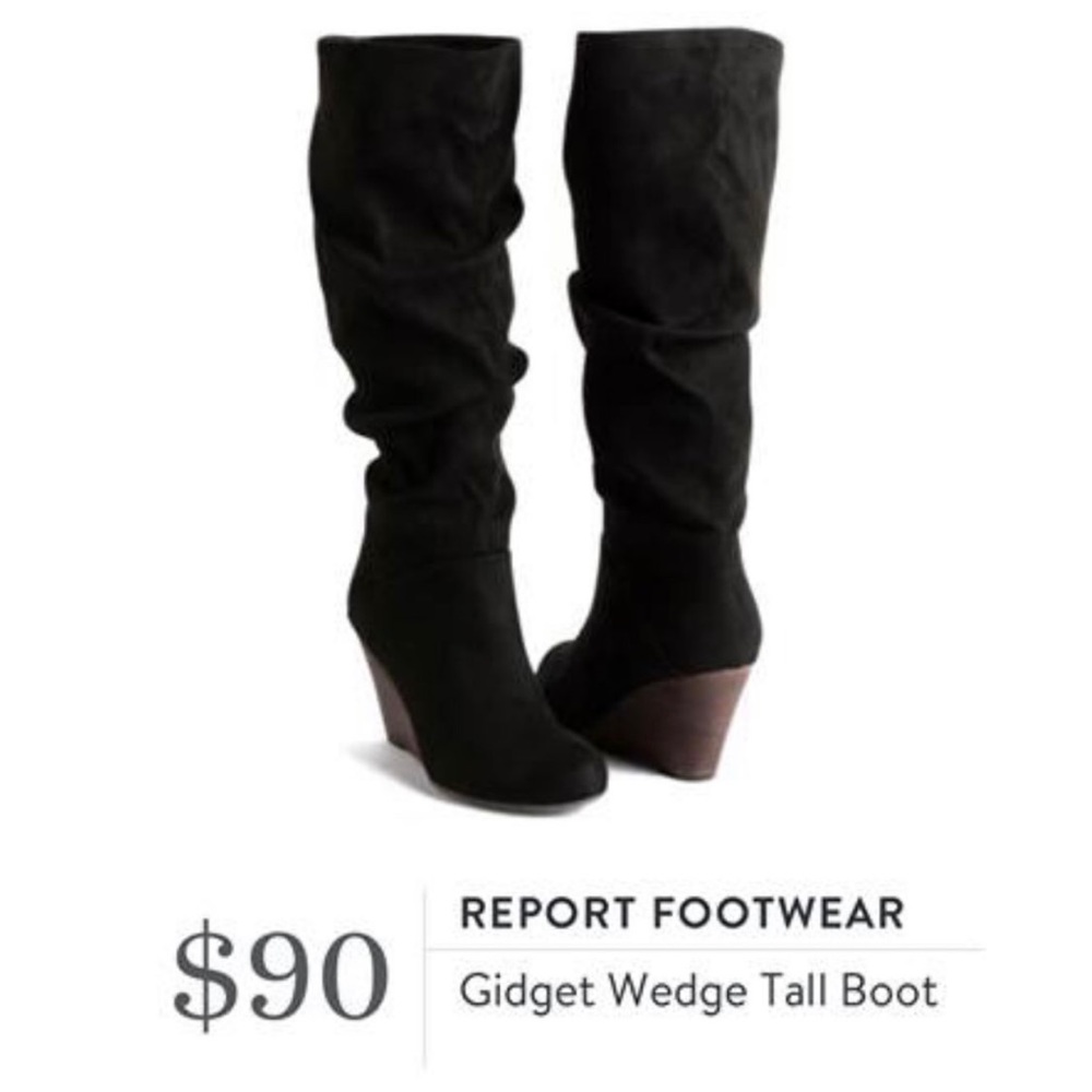 Fidget Wedge Tall Boots